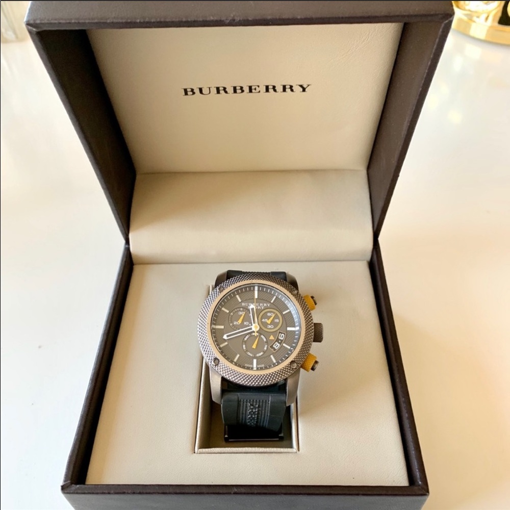 Burberry Men’s Sport Chronograph Quartz 44mm Watch